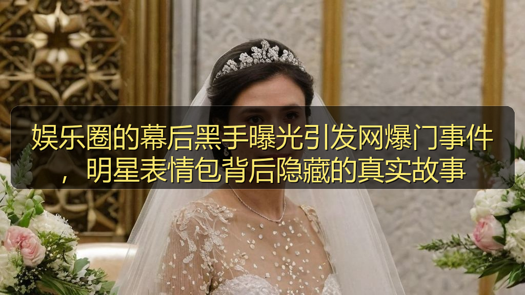 娱乐圈的幕后黑手曝光引发网爆门事件,明星表情包背后隐藏的真实故事
