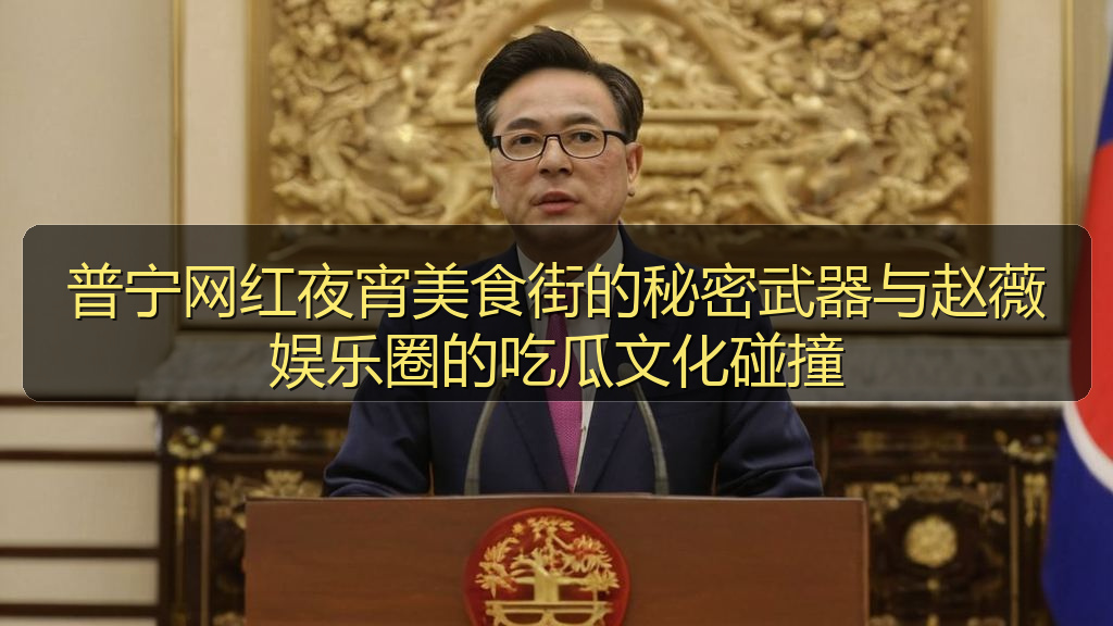 普宁网红夜宵美食街的秘密武器与赵薇娱乐圈的吃瓜文化碰撞
