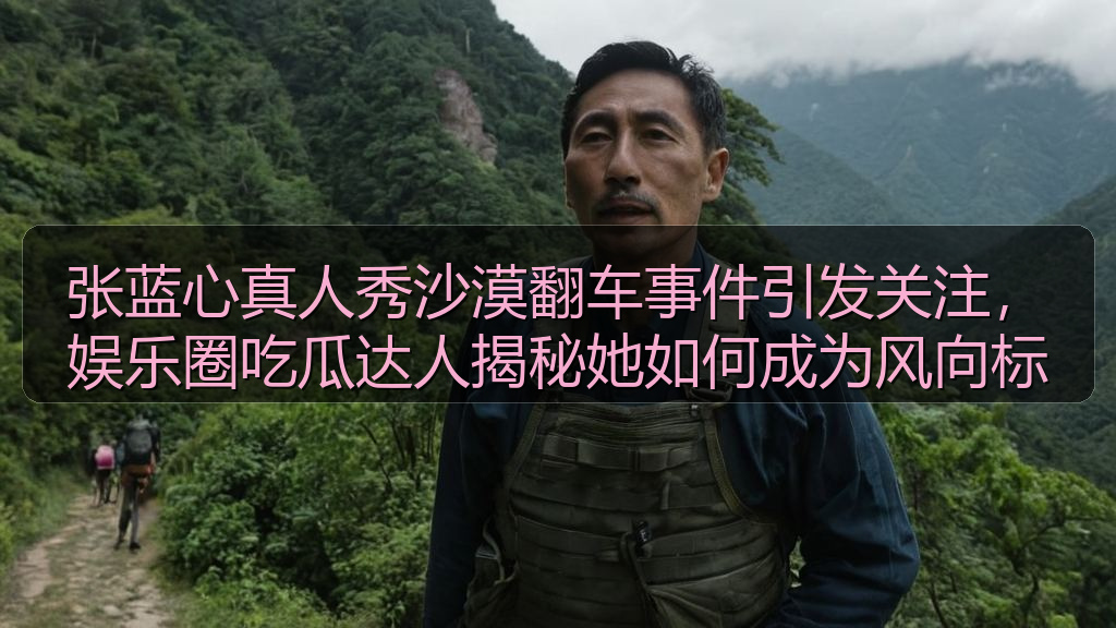 国产探花 - 张蓝心真人秀沙漠翻车事件引发关注,娱乐圈吃瓜达人揭秘她如何成为风向标