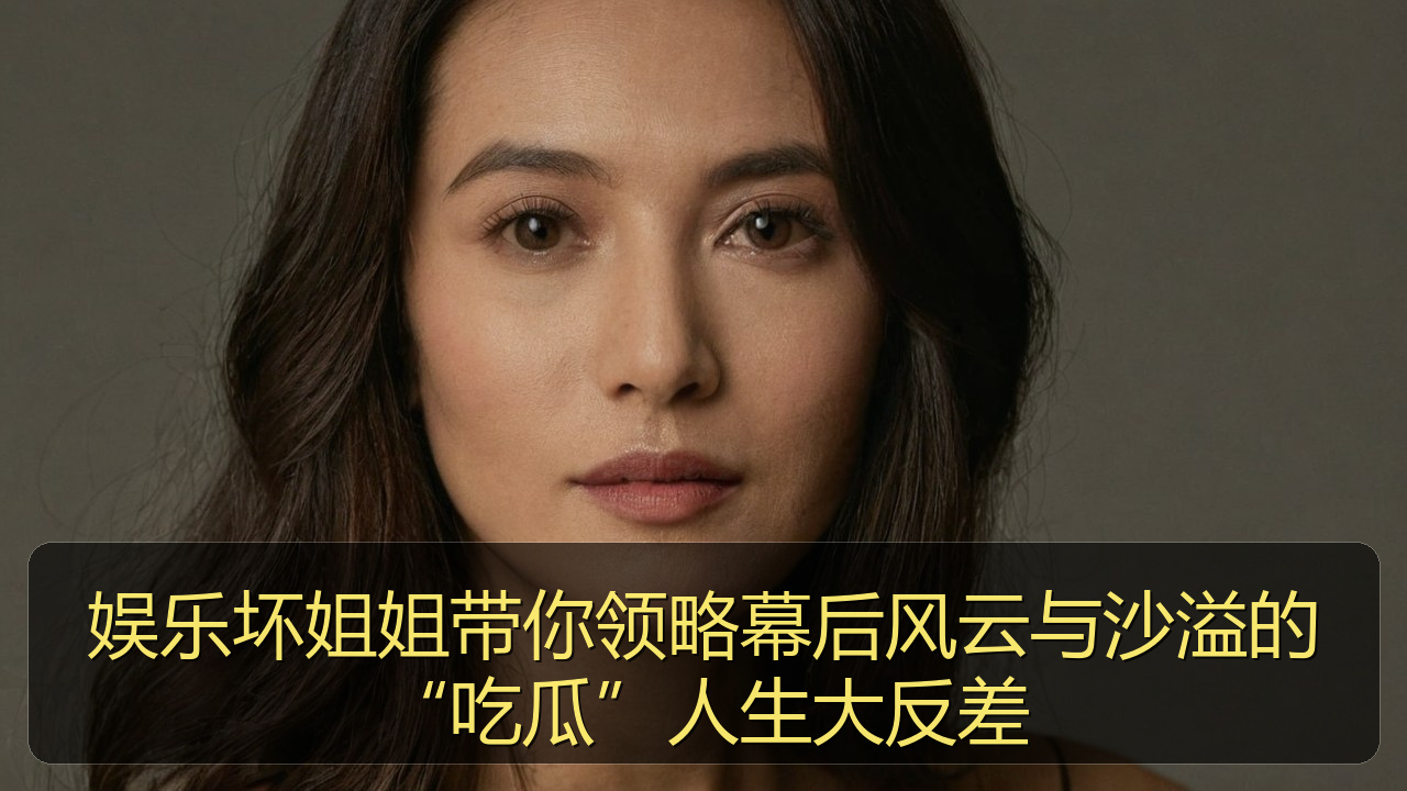 娱乐坏姐姐带你领略幕后风云与沙溢的“吃瓜”人生大反差
