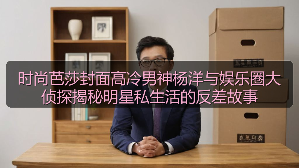 51cg - 时尚芭莎封面高冷男神杨洋与娱乐圈大侦探揭秘明星私生活的反差故事
